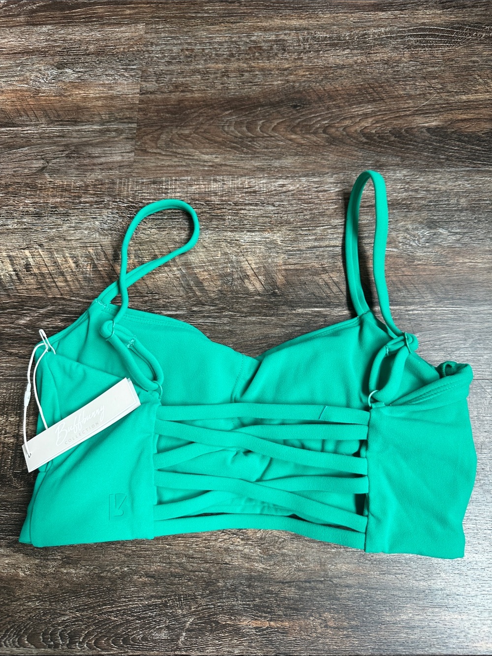 BuffBunny Twisted Ivy Sports Bra - lucky charm - Picture 2 of 2